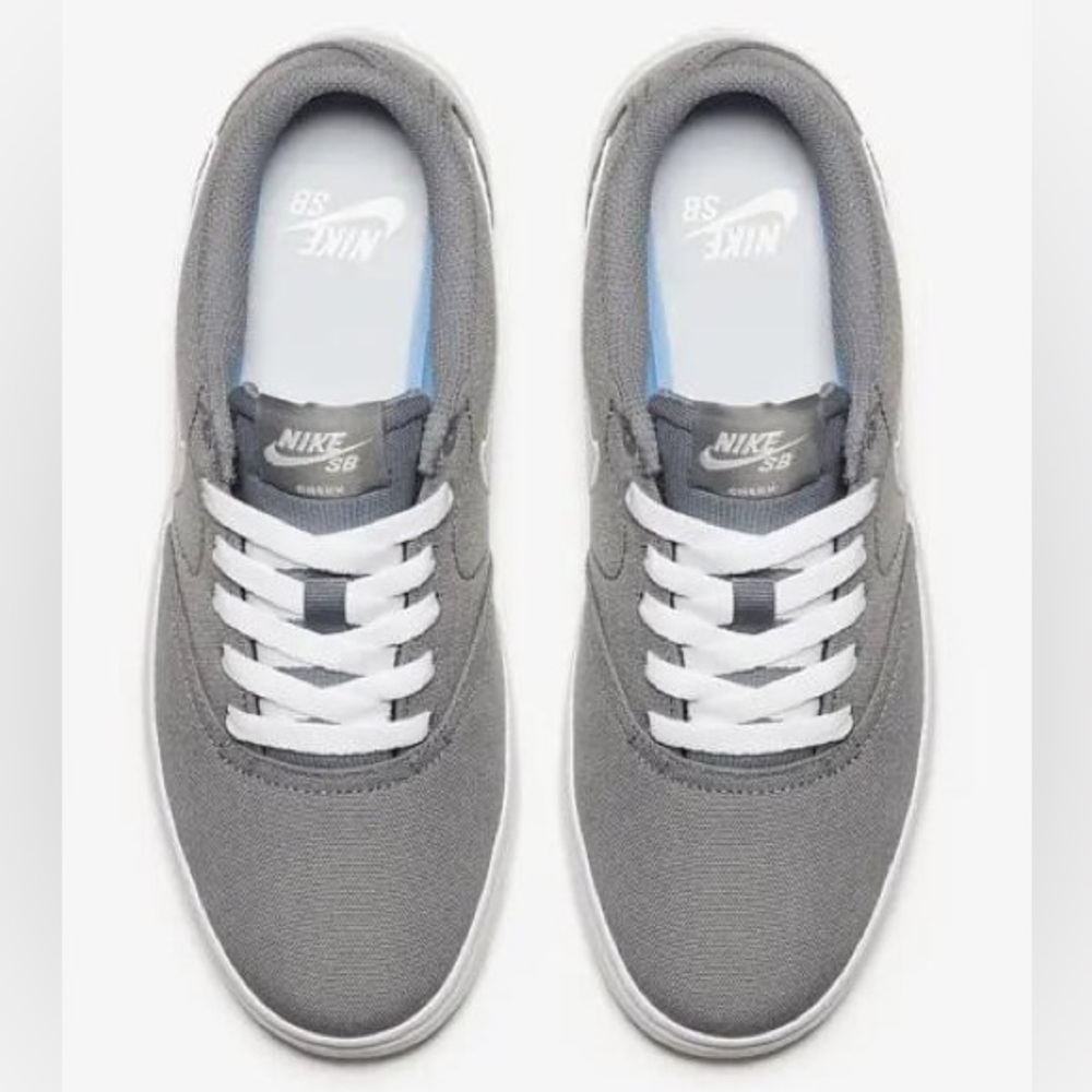 RARE- Nike Check Solar Canvas SB 'Cool Grey'